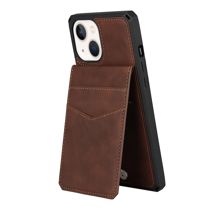 Housse iPhone 13 mini Portefeuille Support avec Dragonne Modèle 4