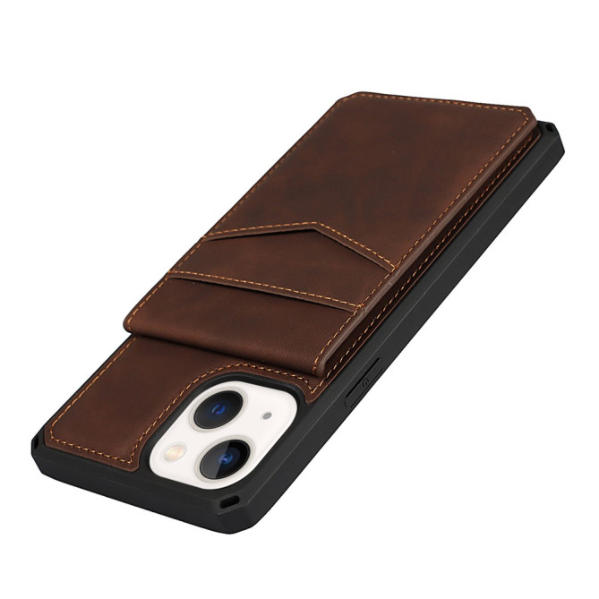 Housse iPhone 13 mini Portefeuille Support avec Dragonne Modèle 4