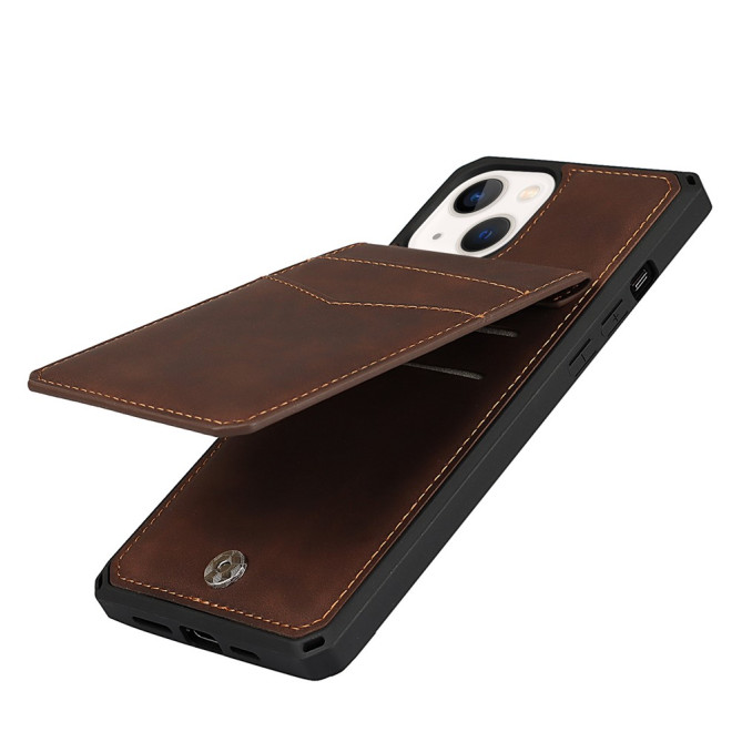 Housse iPhone 13 mini Portefeuille Support avec Dragonne Modèle 4