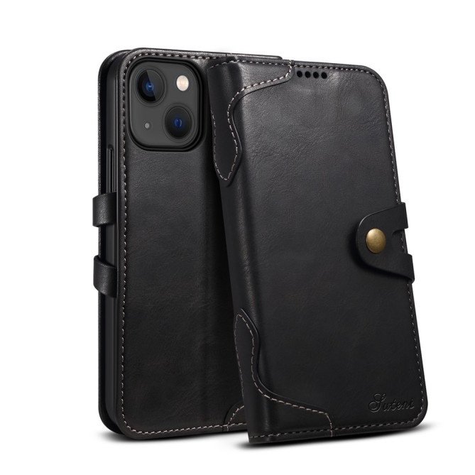 Housse iPhone 13 mini SUTENI Portefeuille