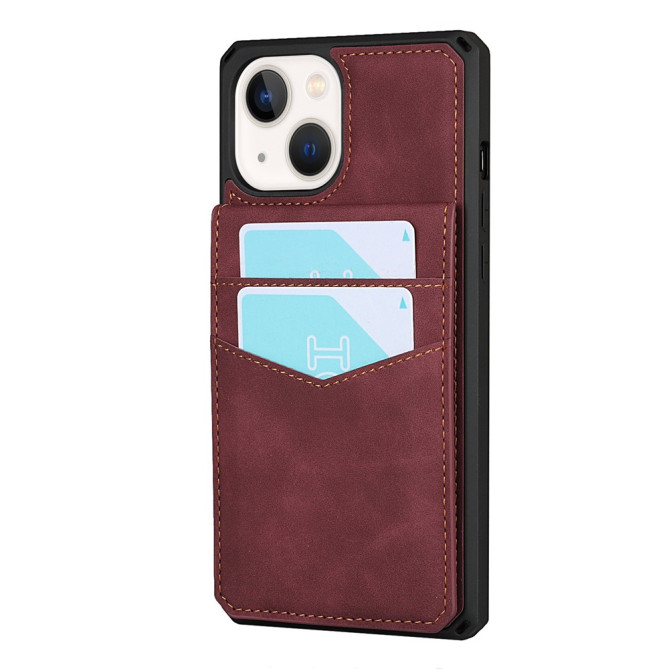 Housse iPhone 13 mini Portefeuille Support avec Dragonne Modèle 4