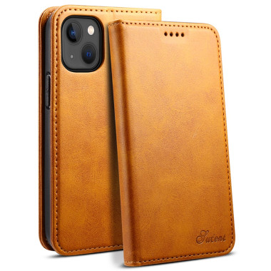 Housse iPhone 13 mini SUTENI Portefeuille Support Fermeture Automatique