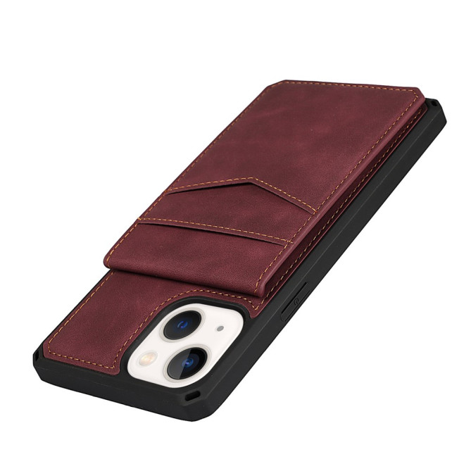 Housse iPhone 13 mini Portefeuille Support avec Dragonne Modèle 4