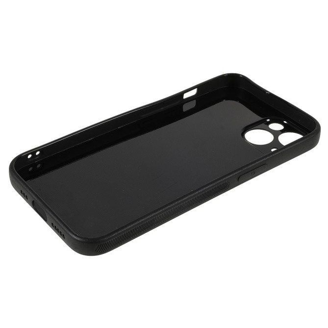 Coque iPhone 13 mini Fibre de Carbone avec Anneau