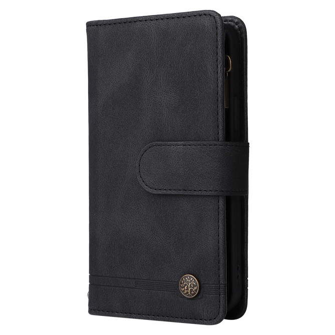 Housse iPhone 13 mini Portefeuille Fermeture Éclair Modèle 4