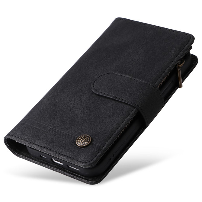Housse iPhone 13 mini Portefeuille Fermeture Éclair Modèle 4
