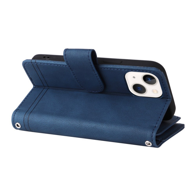 Housse iPhone 13 mini Portefeuille Fermeture Éclair Modèle 4