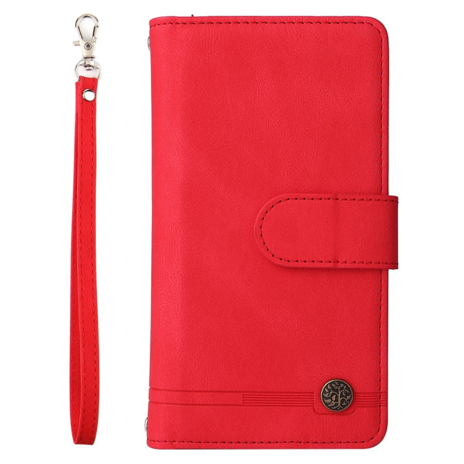 Housse iPhone 13 mini Portefeuille Fermeture Éclair Modèle 4
