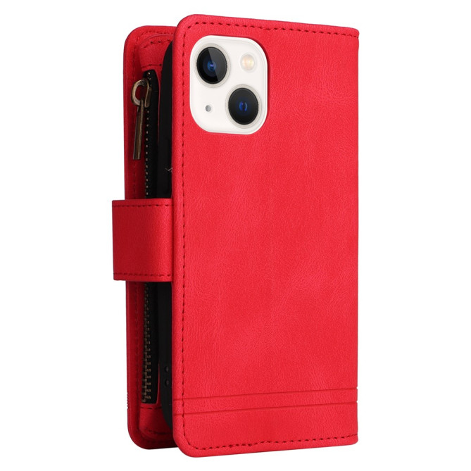 Housse iPhone 13 mini Portefeuille Fermeture Éclair Modèle 4