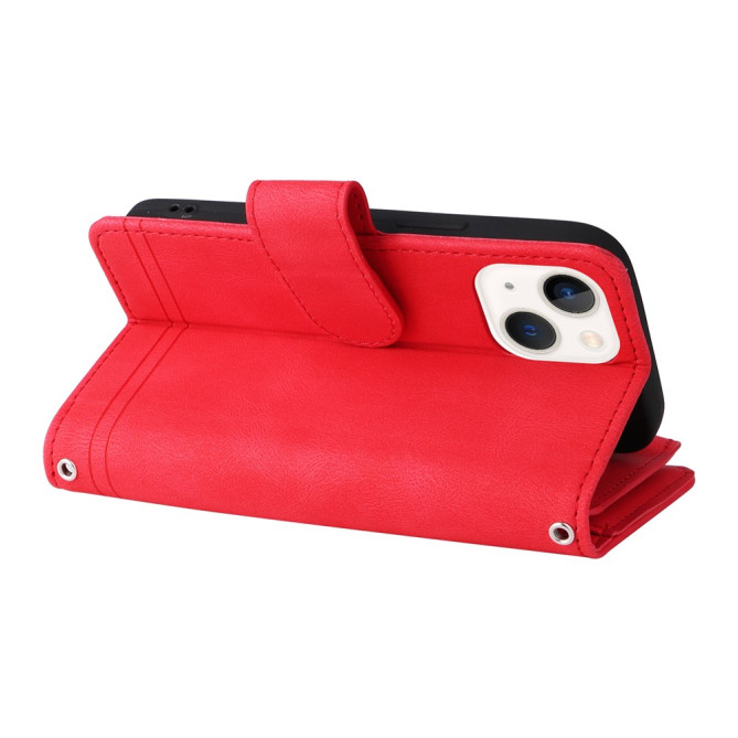 Housse iPhone 13 mini Portefeuille Fermeture Éclair Modèle 4