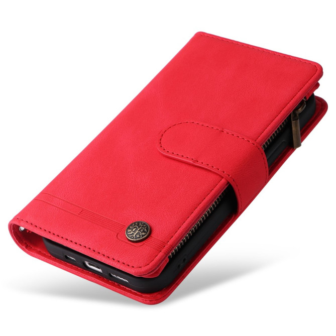 Housse iPhone 13 mini Portefeuille Fermeture Éclair Modèle 4