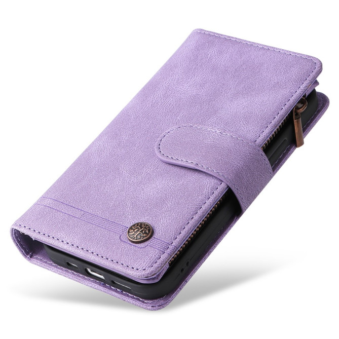 Housse iPhone 13 mini Portefeuille Fermeture Éclair Modèle 4