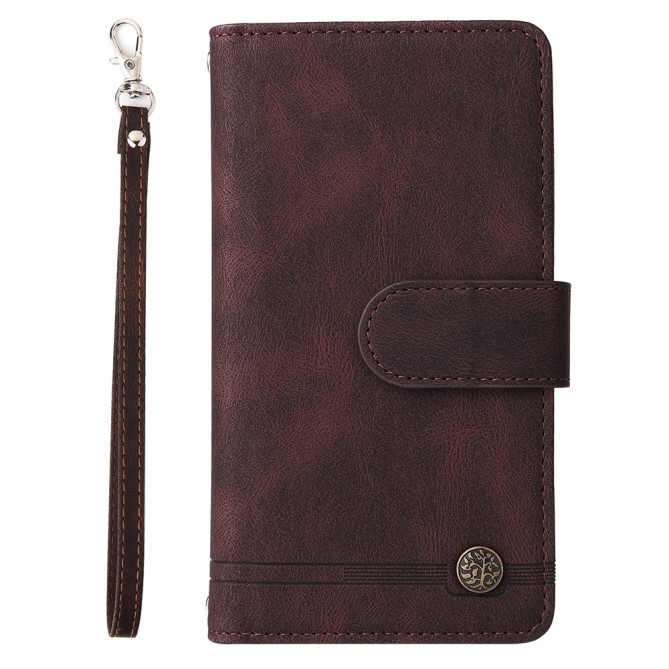 Housse iPhone 13 mini Portefeuille Fermeture Éclair Modèle 4