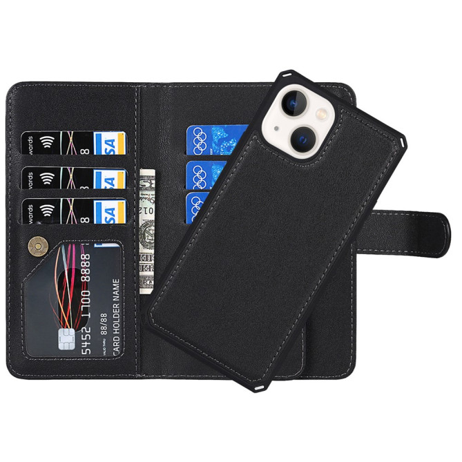 Housse iPhone 13 mini Portefeuille Support avec Dragonne Modèle 5