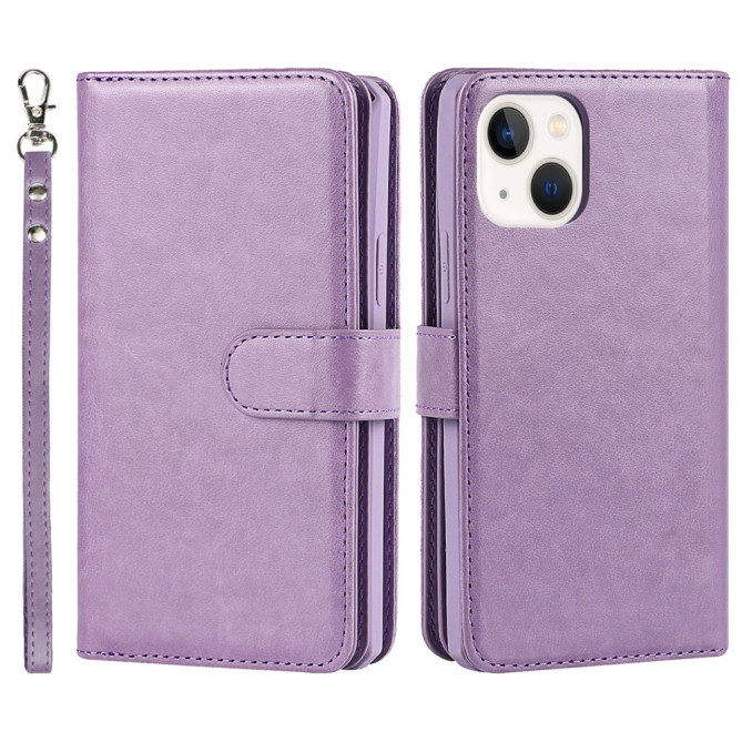 Housse iPhone 13 mini Portefeuille Support avec Dragonne Modèle 5