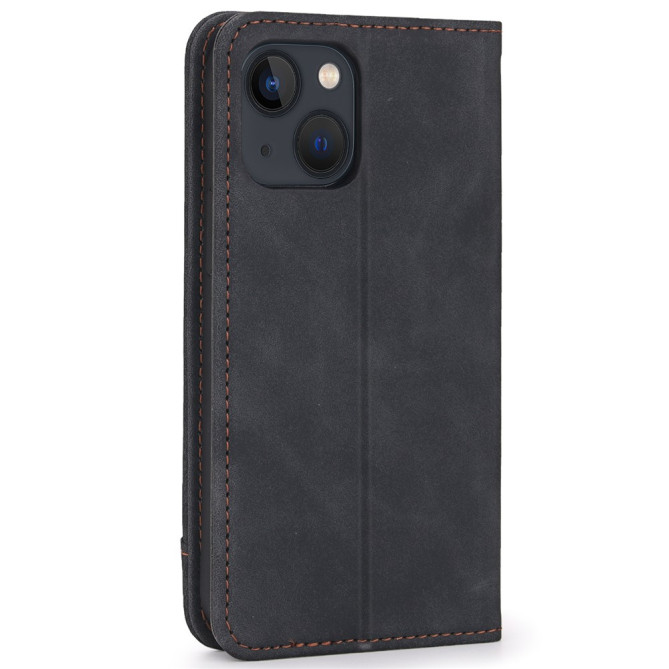 Housse iPhone 13 mini POLA Portefeuille Support Rétro