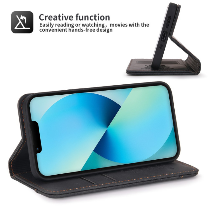 Housse iPhone 13 mini POLA Portefeuille Support Rétro