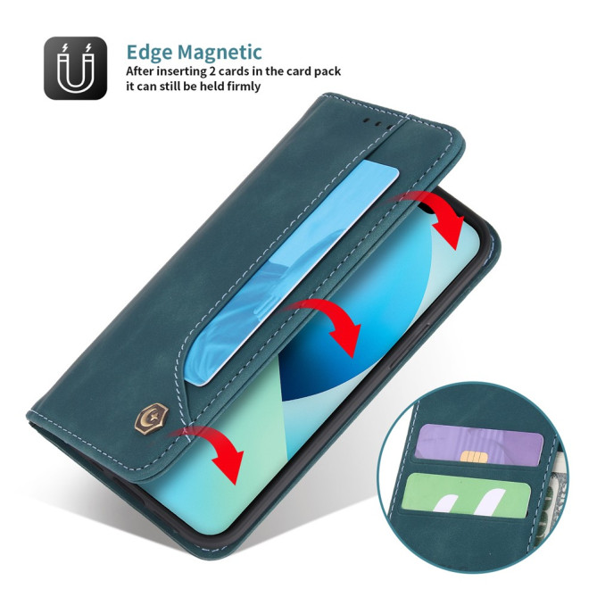 Housse iPhone 13 mini POLA Portefeuille Support Rétro