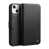 Housse iPhone 13 mini QIALINO Portefeuille Cuir Véritable