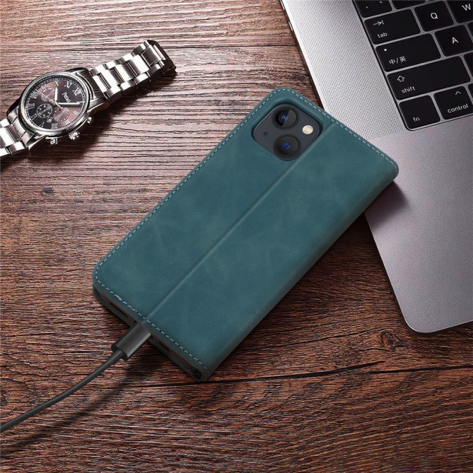 Housse iPhone 13 mini POLA Portefeuille Support Rétro