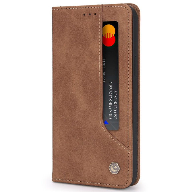 Housse iPhone 13 mini POLA Portefeuille Support Rétro