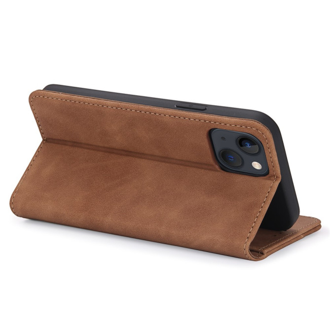 Housse iPhone 13 mini POLA Portefeuille Support Rétro
