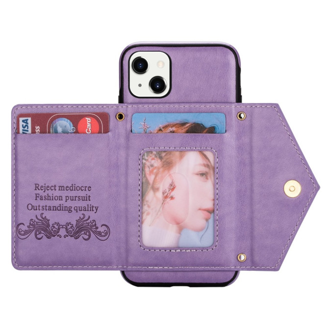 Housse iPhone 13 mini N.BEKUS Portefeuille Support