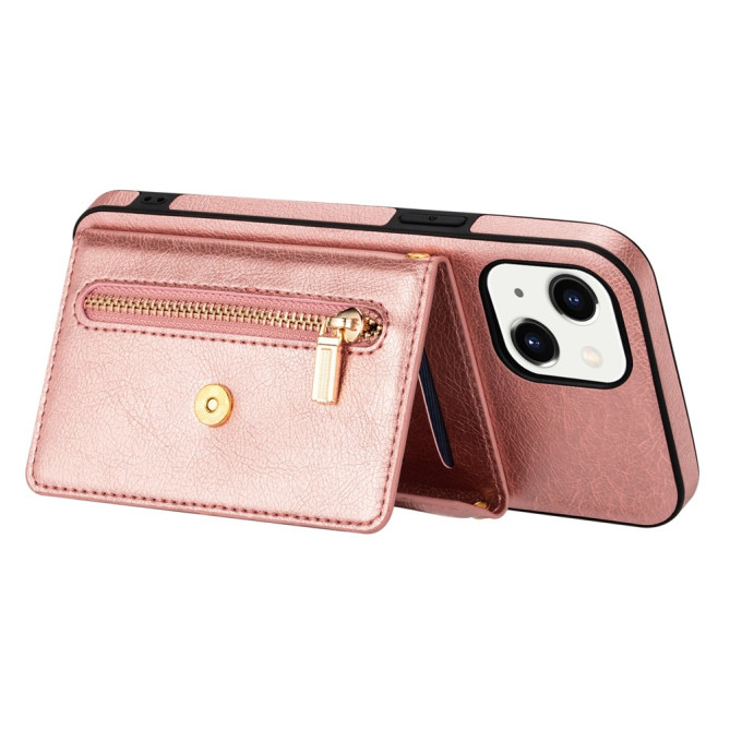 Housse iPhone 13 mini N.BEKUS Portefeuille Support