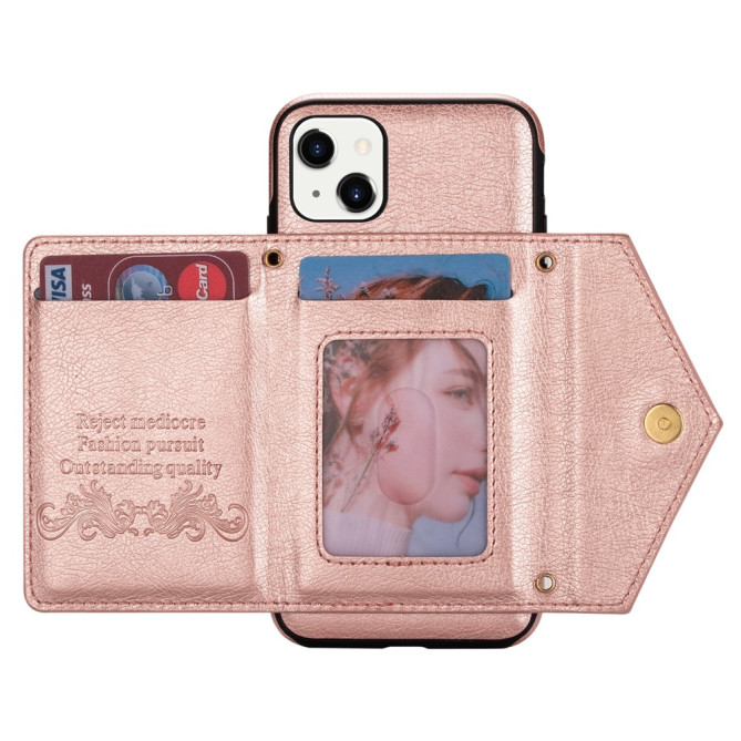 Housse iPhone 13 mini N.BEKUS Portefeuille Support