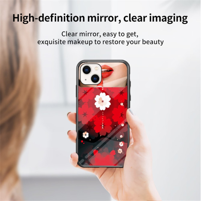Housse iPhone 13 mini Fleurs Modèle 2