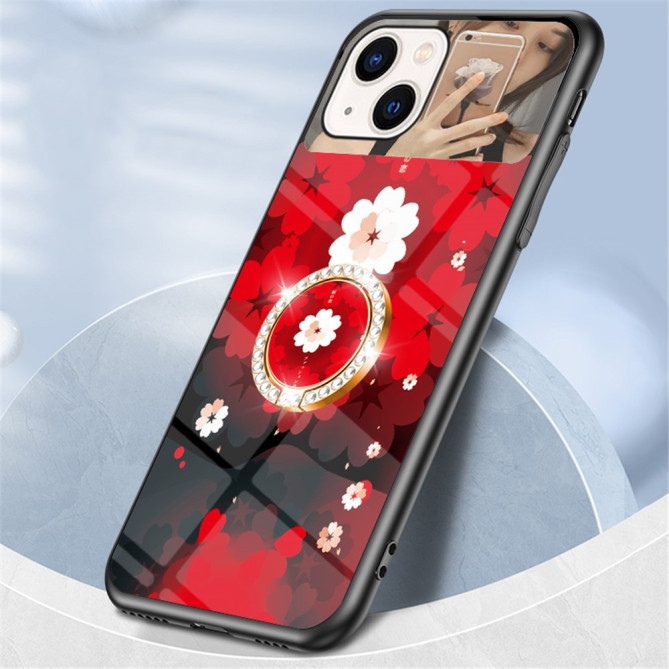 Housse iPhone 13 mini Fleurs Modèle 2