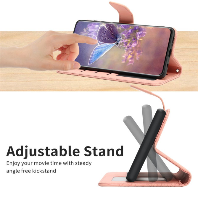 Housse iPhone 13 mini Papillon Floral Portefeuille Support Modèle 5