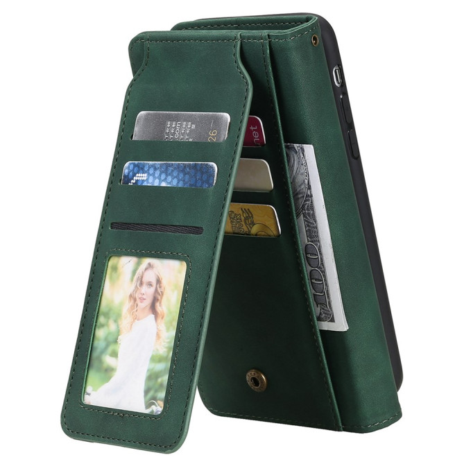 Housse iPhone 13 mini Portefeuille Support Magnétique Modèle 9