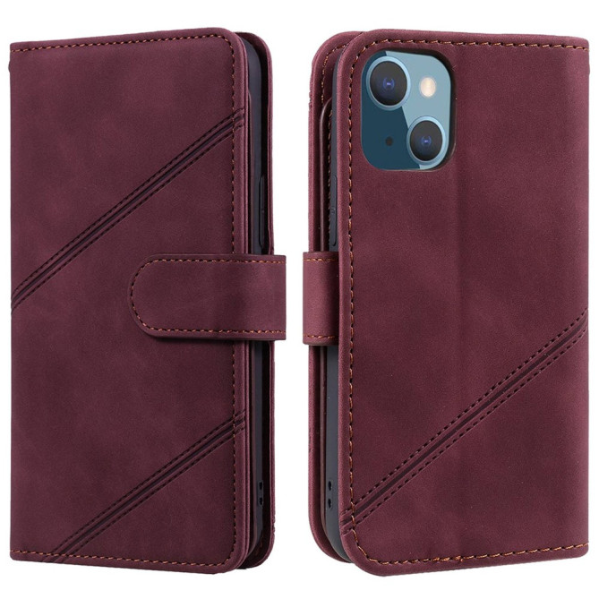 Housse iPhone 13 mini Portefeuille Support Magnétique Modèle 9