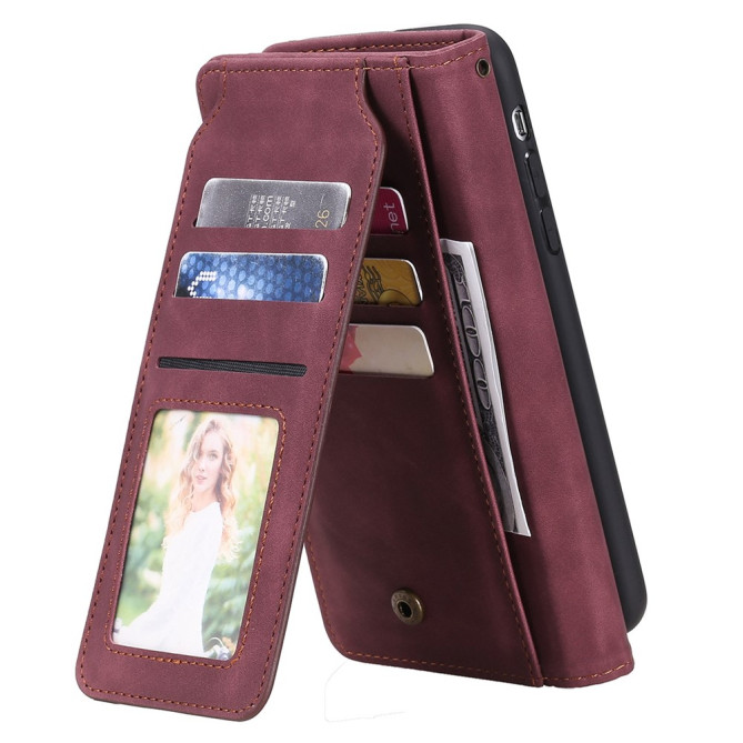 Housse iPhone 13 mini Portefeuille Support Magnétique Modèle 9