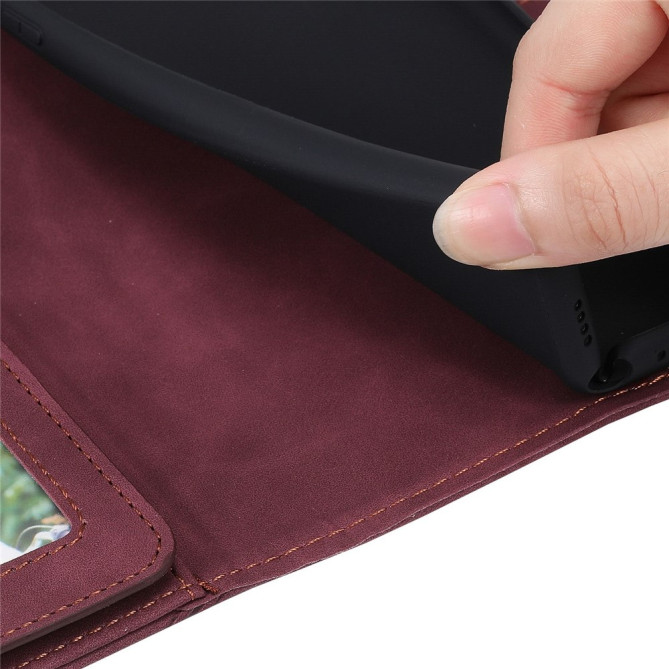 Housse iPhone 13 mini Portefeuille Support Magnétique Modèle 9