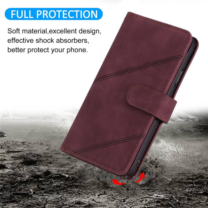 Housse iPhone 13 mini Portefeuille Support Magnétique Modèle 9