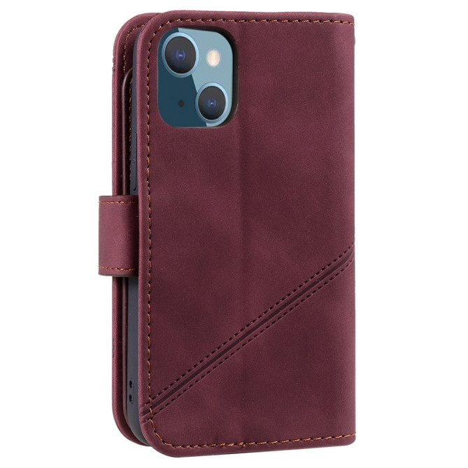 Housse iPhone 13 mini Portefeuille Support Magnétique Modèle 9