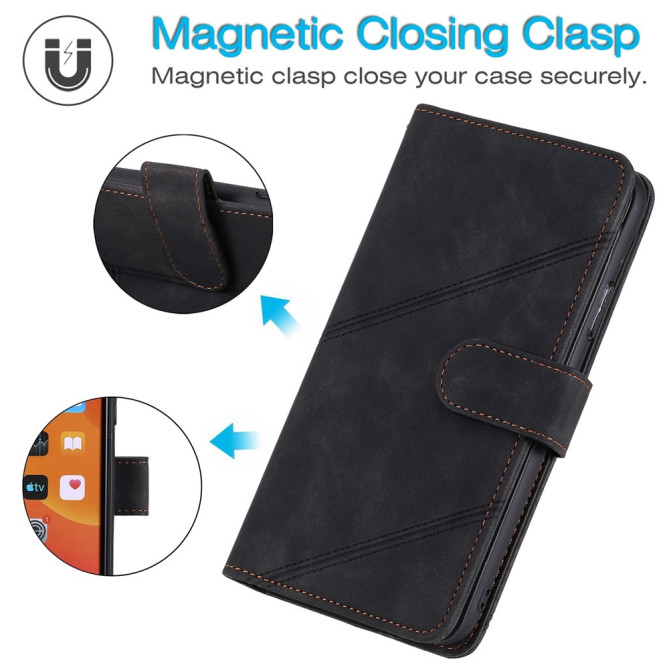 Housse iPhone 13 mini Portefeuille Support Magnétique Modèle 9
