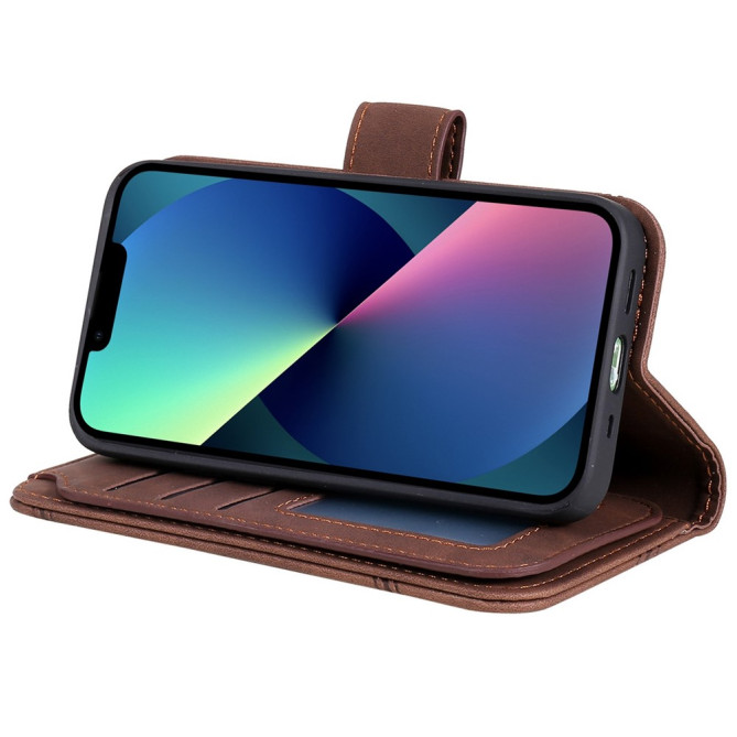 Housse iPhone 13 mini Portefeuille Support Magnétique Modèle 9