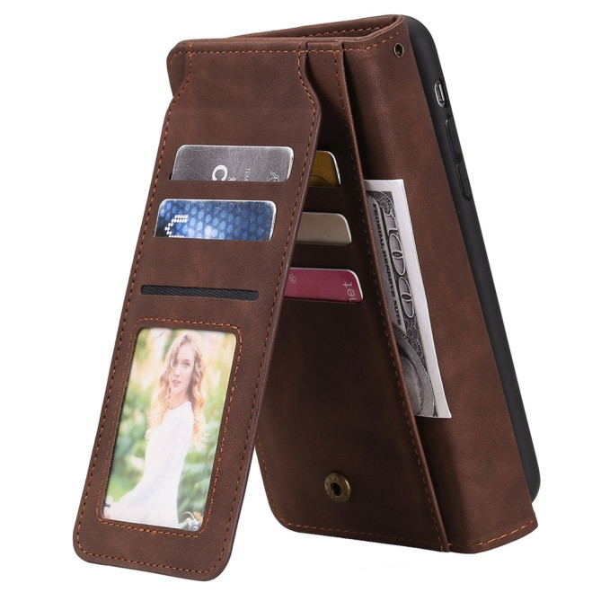 Housse iPhone 13 mini Portefeuille Support Magnétique Modèle 9