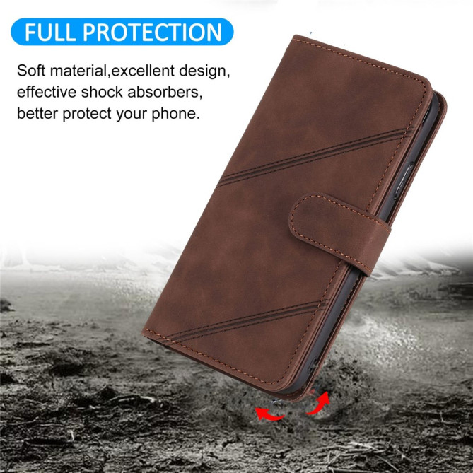 Housse iPhone 13 mini Portefeuille Support Magnétique Modèle 9