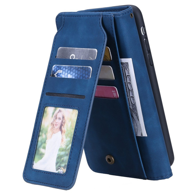 Housse iPhone 13 mini Portefeuille Support Magnétique Modèle 9
