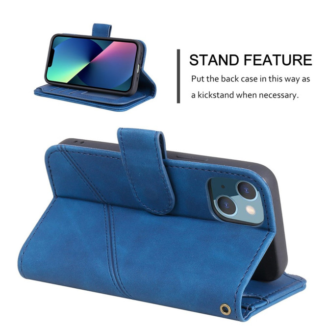 Housse iPhone 13 mini Portefeuille Support Magnétique Modèle 9