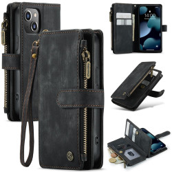 Housse iPhone 13 mini CASEME Portefeuille Fermeture Éclair Modèle 2