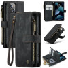 Housse iPhone 13 mini CASEME Portefeuille Fermeture Éclair Modèle 2