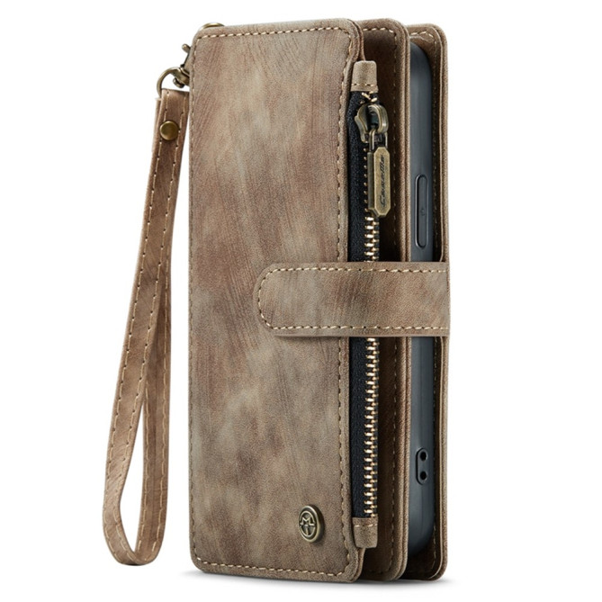Housse iPhone 13 mini CASEME Portefeuille Fermeture Éclair Modèle 2