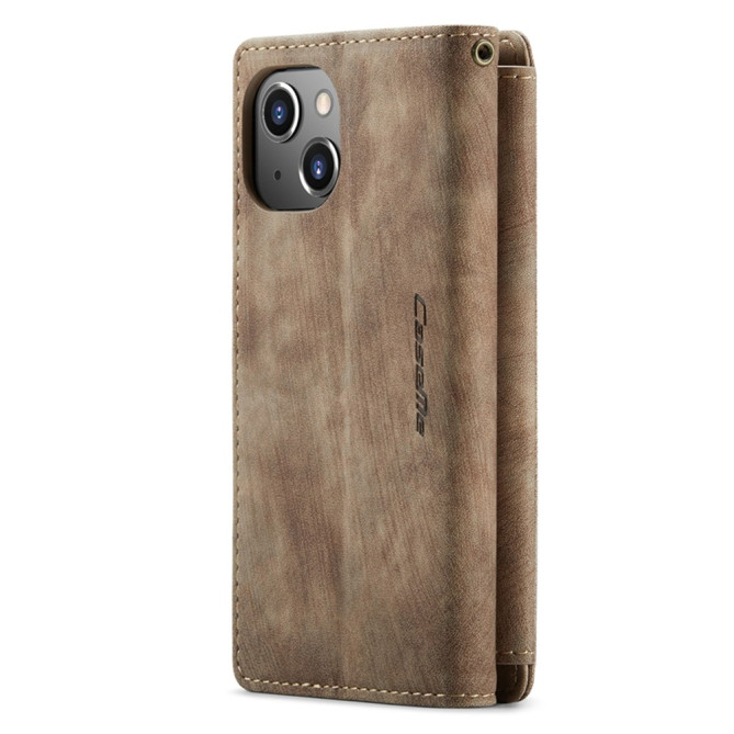 Housse iPhone 13 mini CASEME Portefeuille Fermeture Éclair Modèle 2