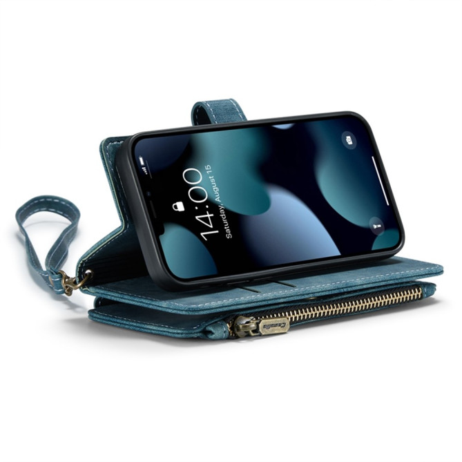 Housse iPhone 13 mini CASEME Portefeuille Fermeture Éclair Modèle 2