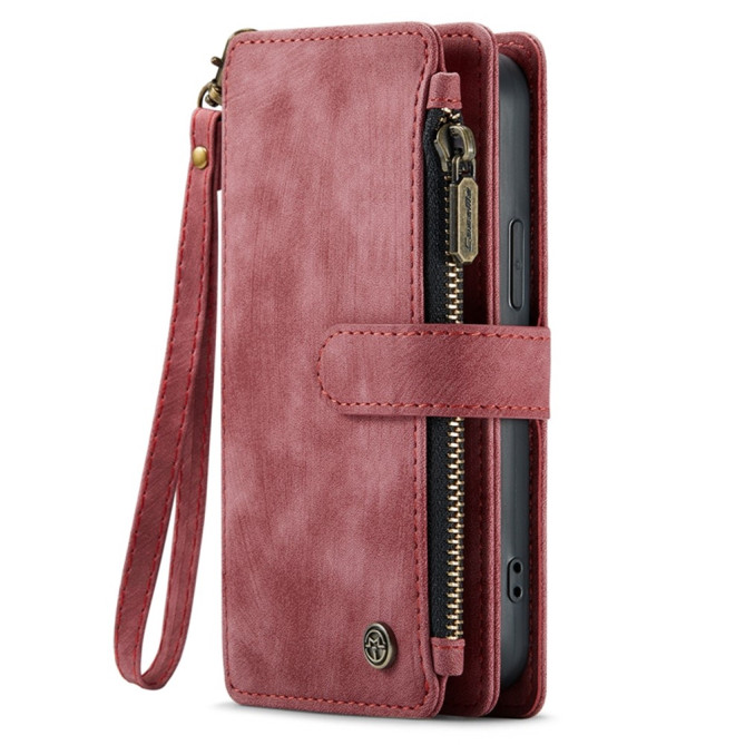 Housse iPhone 13 mini CASEME Portefeuille Fermeture Éclair Modèle 2
